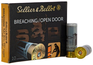 Sellier and Bellot 12 Gauge breaching ammunition, 10 rounds.